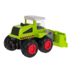 Metalowy Traktor z Ładowaczem przednim dla dzieci 3+ Model 1:55 Ruchomy Ładowacz + Gumowe opony + Napęd na tył